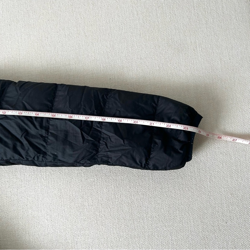Quince Black Lightweight Down Packable Puffer Hoo… - image 7